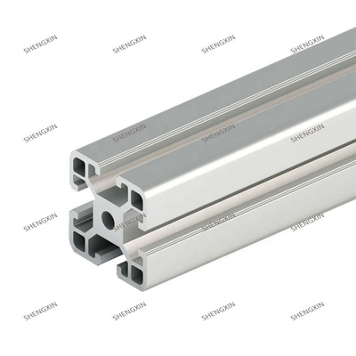 カスタマイズされた色 6063 アルミ エクストルーション 4040 T スロット 40x40mm 合金または合金ではありません