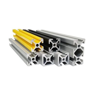 カスタマイズされた色 6063 アルミ エクストルーション 4040 T スロット 40x40mm 合金または合金ではありません