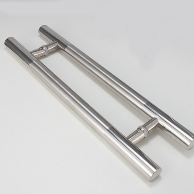 カスタマイズされた厚さ アルミプロファイル ガラスドアハンドル モダンデザイン 0.30mm 厚さ