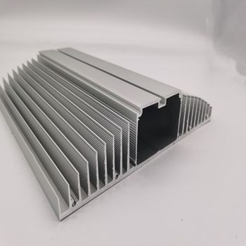 T5 T6 耐熱熱シンク アルミニウム 圧出 工業用アルミニウム プロフィール 機械式 CNC フレッシング