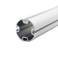アルミ管のパンチング 丸いパイプ アノジスプロファイル 6061 6063 1mm 2mm ホールチューブ