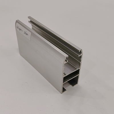 CNC Deep Processed 6063 Aluminum Profile for Double Tempered Casement Glass Windows (DTP) 製の深加工された6063 アルミニウムプロフィール カーブ製のダブルテンパレードガラス窓
