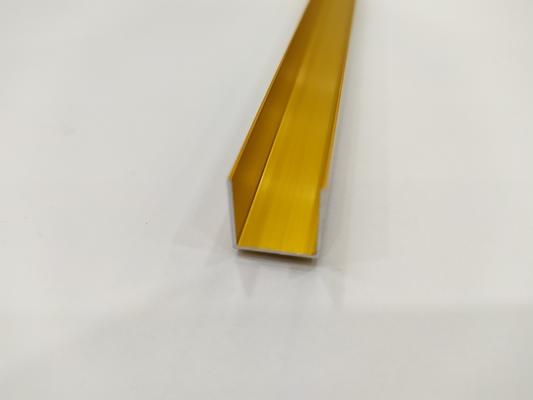 ミール 完成 金色 アルミニウム 排出プロファイル 専門家のパーティション