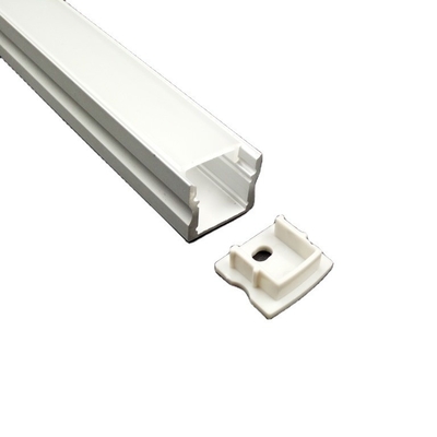 温度 T3-T8 シェンキシン LED プロフィール ランプトラック U スロット 形のためのアルミエクストルーション金属材料