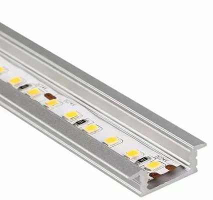LEDストライプ照明精密切削とCNC処理のためのカスタマイズされたアルミニウムプロファイル