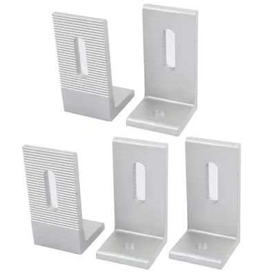 アルミ L 形ソーラーパネル 設置ブレーケット 80x40x40mm 屋外用