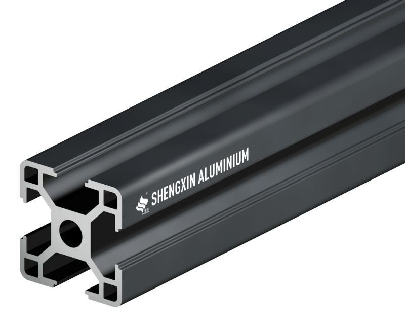 Shengxin 6063-T5 アルミニウムフレーム 2020 2040 T スロット アノード化 黒銀 アルミニウムプロファイル