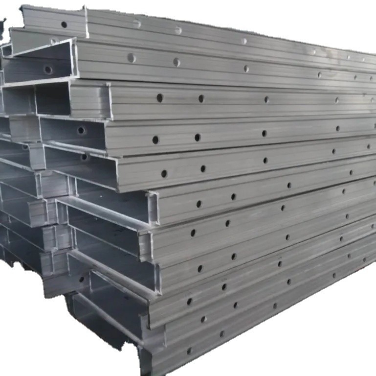 PVC メイン素材 6000シリーズ T5 T6 施工用模造システム用排出しアルミニウムプロファイル