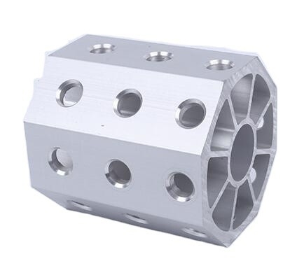 オーダーメイド アルミニウムエクストルーション I タイプ 角 T C H I プロフィール ゴールデン CNC 機械部品